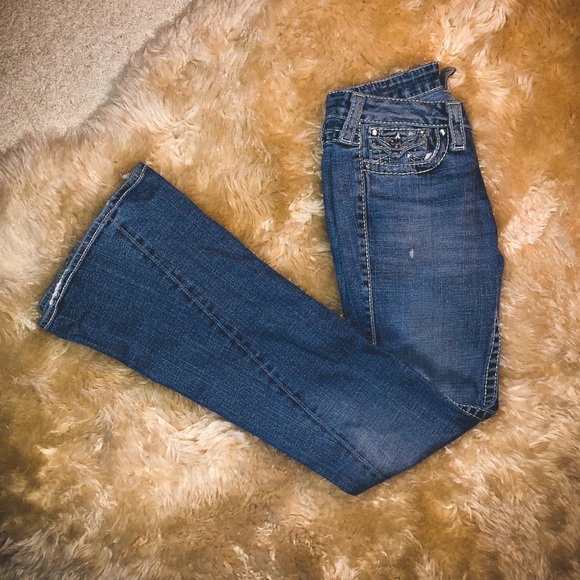 True Religion Denim - True Religion Disco Flare Joey Big T Jeans size 26